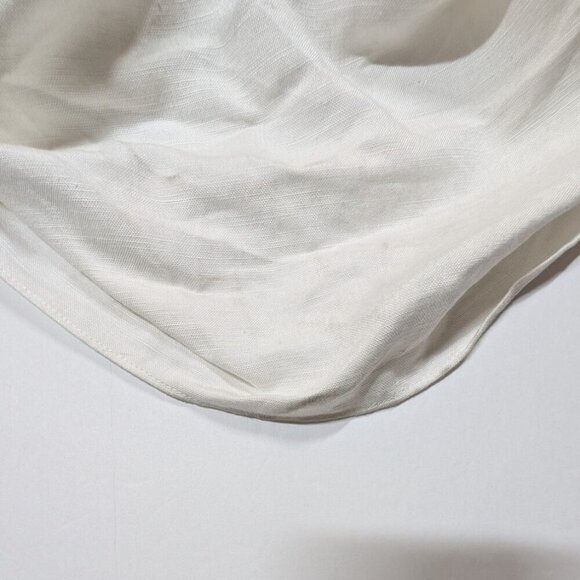 Rumer The Label Dress Mecca Mini 100% Linen Bodycon Going Out Party White Small - Picture 14 of 15